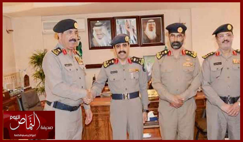 اللواء الشهري .. يقلد الجهني رتبته الجديدة