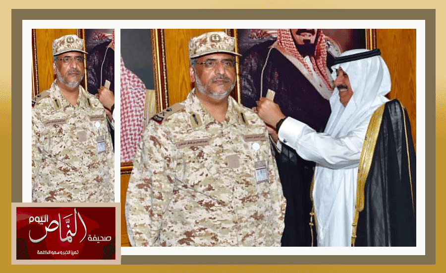 الأمير متعب بن عبدالله .. يقلد اللواء عبدالهادي الشهري رتبته الجديدة