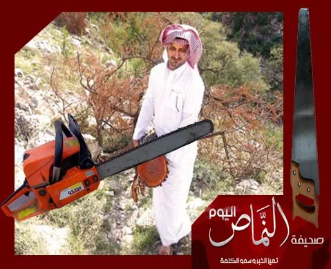 مجهولون ” يقتلعون أشجار ” محبة ” بني شهر