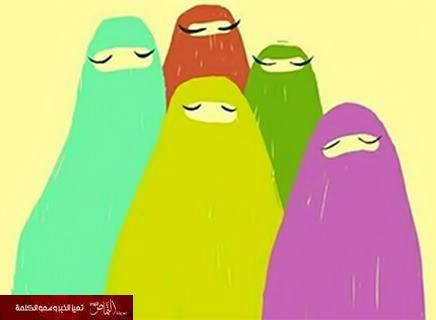 حملة سعودية لتغيير لون العباءة السوداء