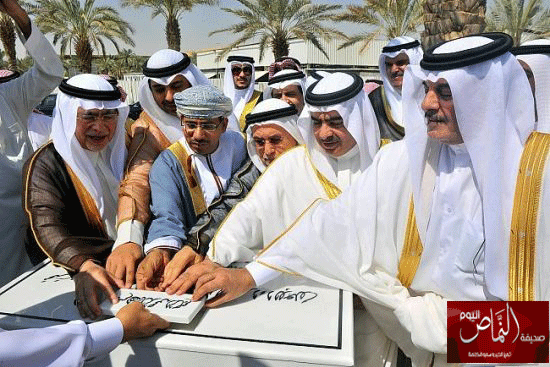 وضع حجر الأساس لمقر جهاز إذاعة وتلفزيون الخليج بالرياض