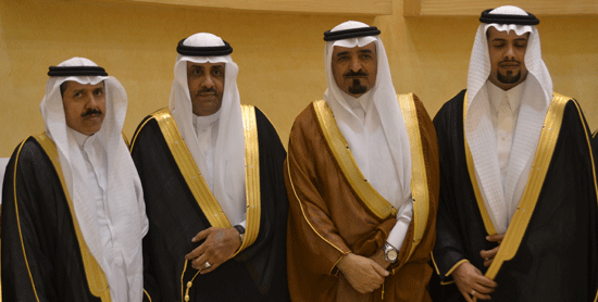 الفريق القحطاني واللواء العمري يشرفان زواج الشهري