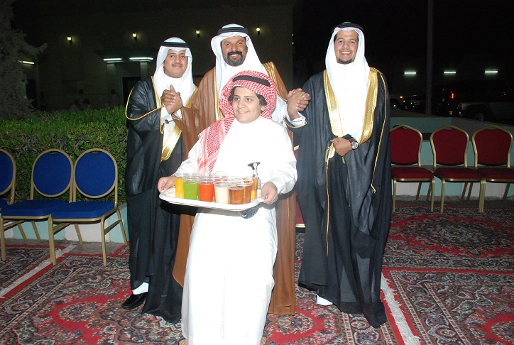 ناصر بن صبحي يحتفل بزواج نجلية في أحلى الليالي
