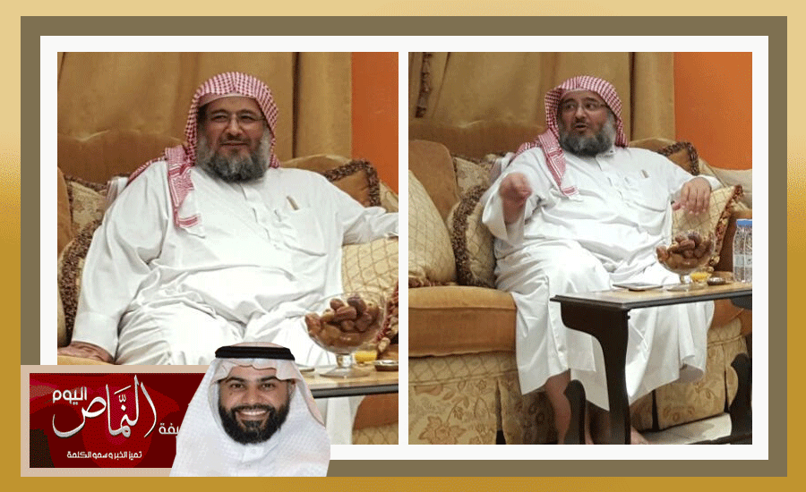الدكتور علي الزهراني في ضيافة سلطان العمري  بمدينة الرياض