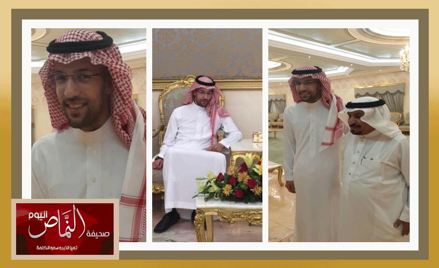 الأمير مشعل بن سيف النصر في ضيافة الشيخ سعيد بن عفتان بمدينة أبها