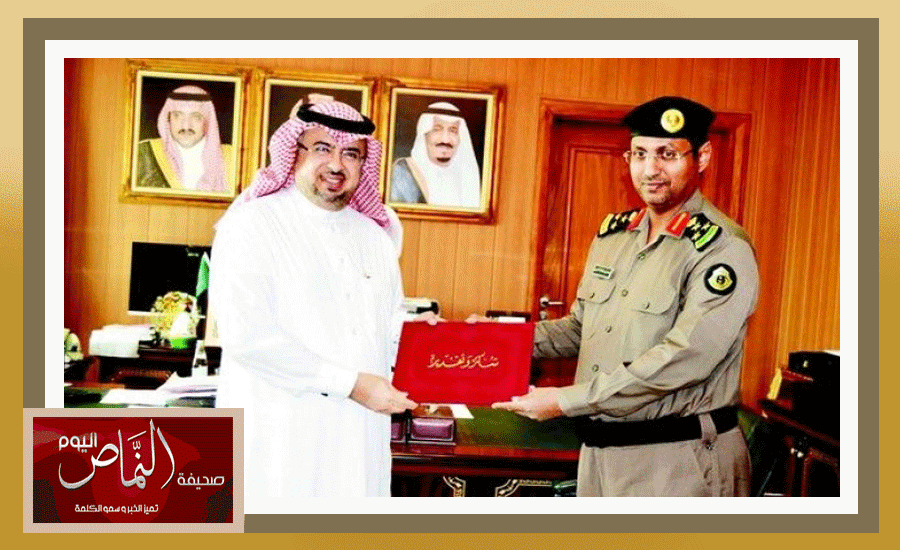 أمير عسير يشكر العميد سعد العمري لتتبع مصانع الخمور، والقبض على المجهولين