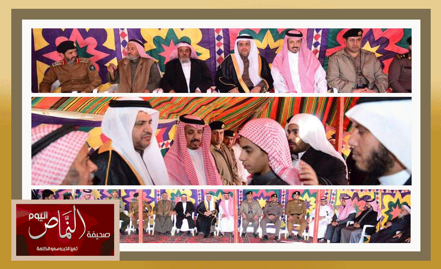 محافظ النماص يتقدم المصلين على الشهيد البكري وينقل تعازي القيادة الرشيدة