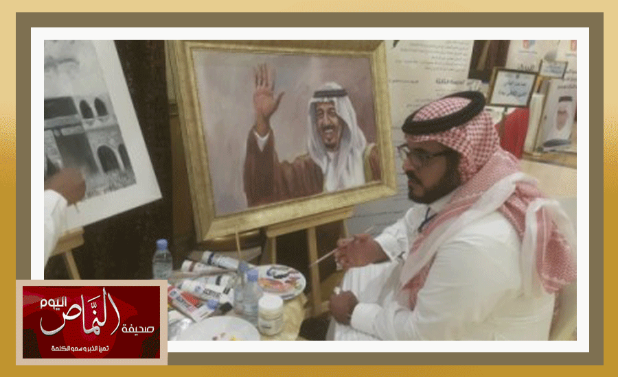 صالح الشهري يبرز مواهبه في ملتقى قراءة النص بأدبي جده