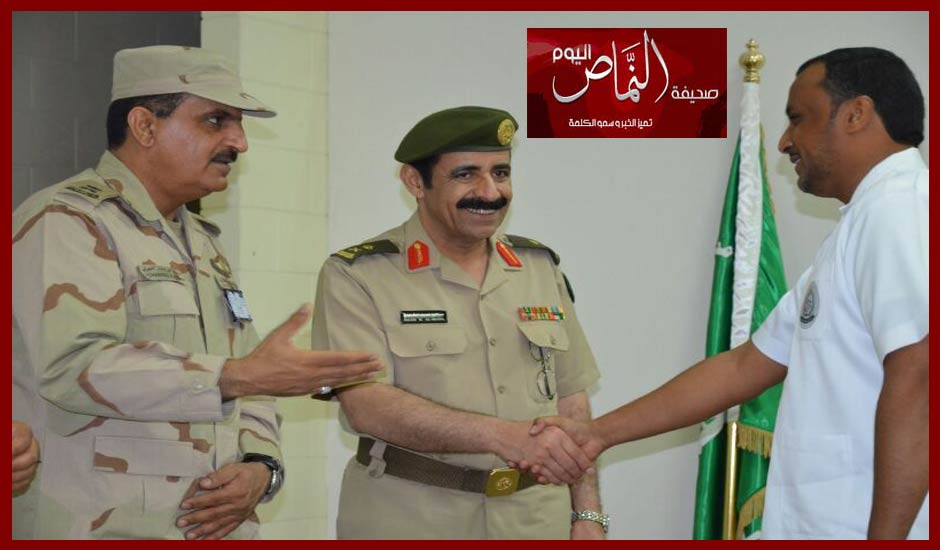 اللواء الشهري .. يضع حجر الاساس للصالة الرياضية بالظهران