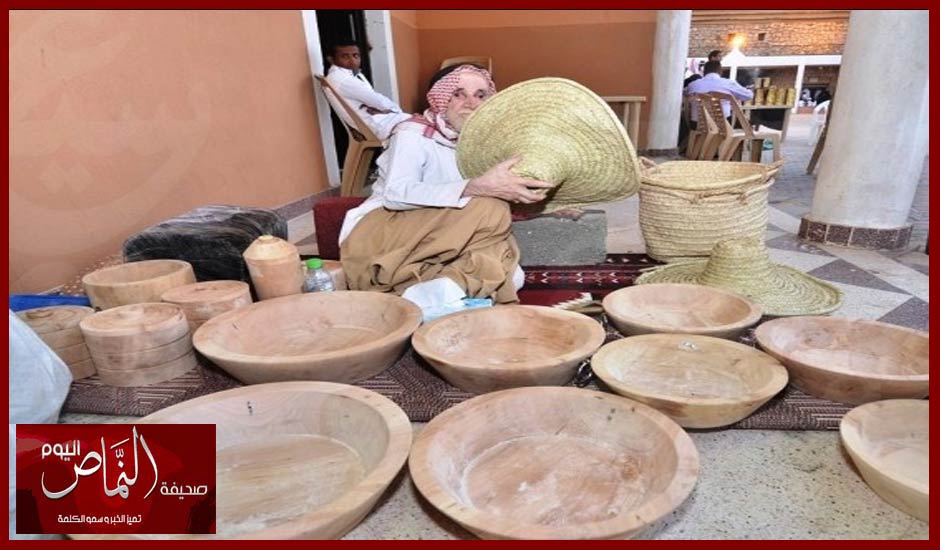 صناعة الصحاف .. الحرفه التقليدية في مهرجان الجنادرية