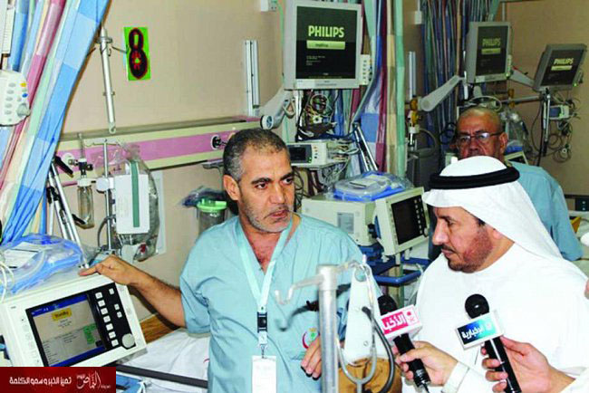 8 عمليات قلب مفتوح للحجاج و 110 عمليات قسطرة حتى الآن