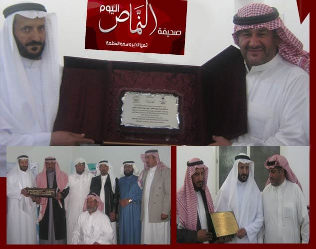بمركز وادي زيد .. تكريم الأستاذ علي بن صعبان بمناسبة تقاعده