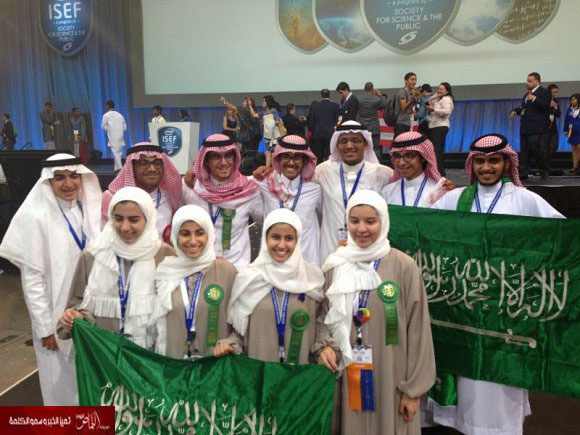 طلاب المملكة يحققون المركز الثالث عالمياً في مجال البحوث من بين 71 دولة