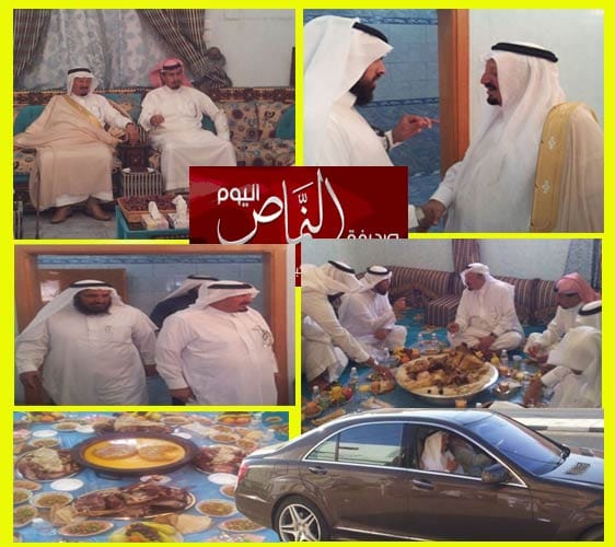 في بيشة .. الشيخ العسبلي يحل ضيفاً على الأستاذ محمد الشهري