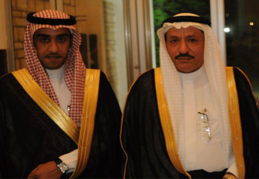 الكابتن طيار علي بن عويضة الشهري يحتفل بزواج ابنته بمدينة جده