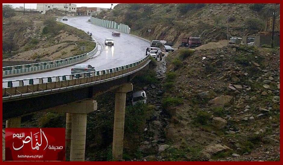 حادث كبري عياش عصر الجمعه .. والحواجز الأسمنتيه معدومه
