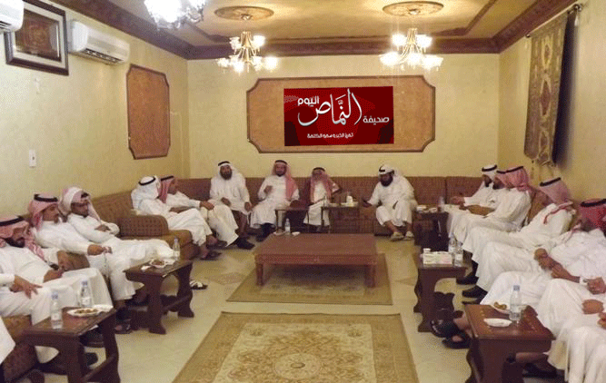 قبيلة بني قشير تجتمع بمدينة الخبر