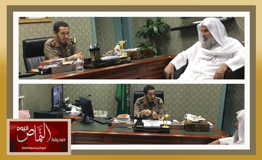 رئيس جمعية البر الخيرية بالنماص في زيارة لتعاوني القنفذة وإدارة الدفاع المدني
