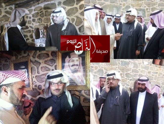 الأمير تركي بن طلال بن عبدالعزيز .. يزور قرية ال عليان التراثية