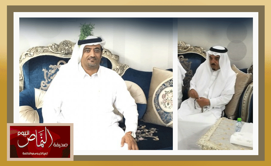 الشيخ عبدالله بن عثمان العسبلي في ضيافة بن سليمان بالمجاردة