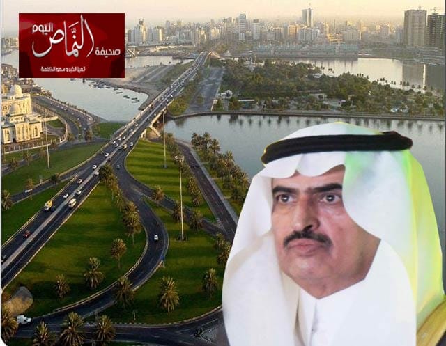 محافظ النماص الى الشارقة .. وعوداً حميداً