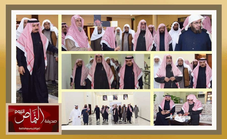 د. ظافر الشهري .. يستقبل “رئيس محكمة الإستئناف “بنادي الأحساء الأدبي