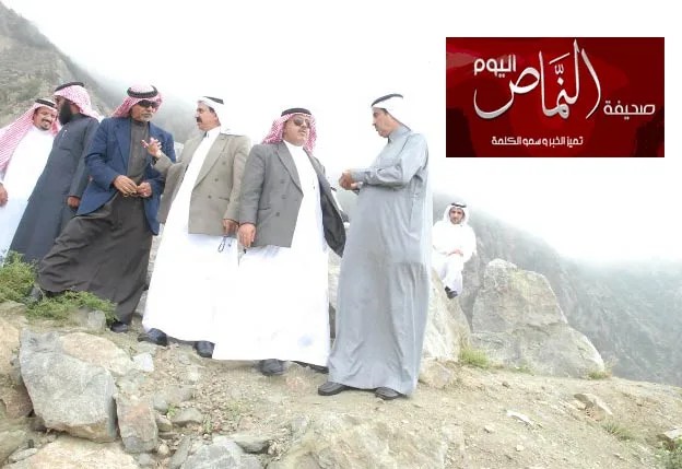 المجلس المحلي في النماص يناقش مدير الطرق والنقل حول تعثر المشاريع في المحافظة