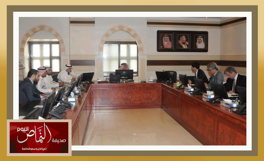 الدكتور محمد العمري .. يستقبل وفد كوري لمعالجة النفايات حرارياً بالمدينة المنورة