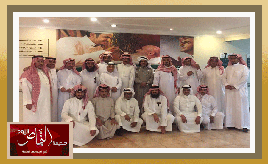 ديوانية بني شهر تواصل مساعيها الإنسانية وتزور دار المسنين بالرياض