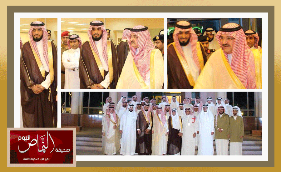 عبدالمنعم الشهري .. يشكر الأمير مشعل بن ماجد لتدشين أحوال جده