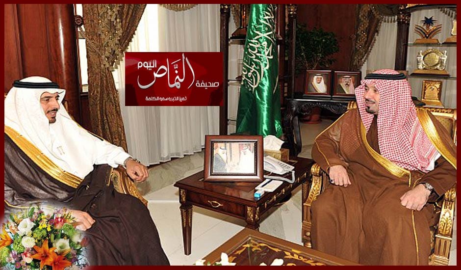 سمو امير نجران يستقبل محافظ شرورة  أ. إبراهيم الشهري
