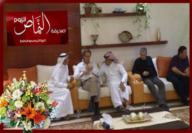 الدكتور عبدالرحمن بن هشبول يتحاور مع عدداً من علماء القلب