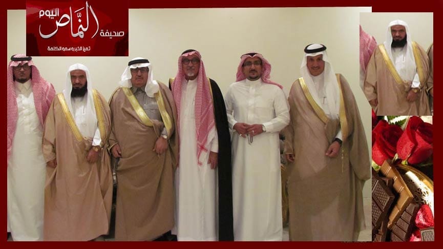 العميد محمد بن حسن الوافي يُشرف حفل الشاب ظافر الشهري