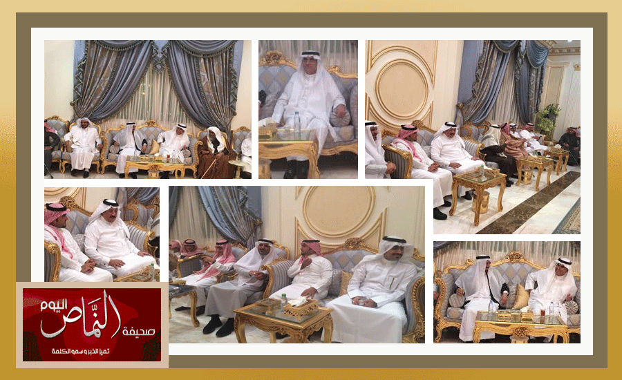 معالي وزير الخدمة المدنية في ضيافة الشيخ فراج الشبيلي