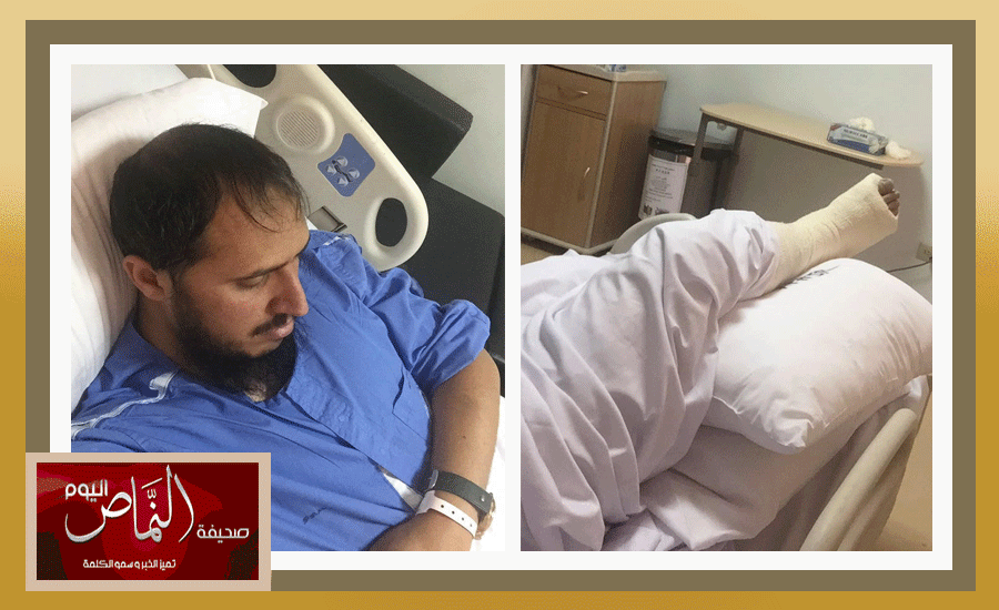الزميل الإعلامي وليد الشهري .. يرقد بمستشفى الخميس العسكري لكسر في الكاحل