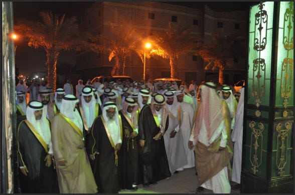 ياسر القحطاني .. متزوجاً من كريمة الشيخ ظافر الحيد