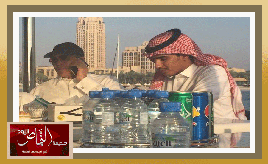 علي بن سليمان .. يلتقي “شاعر المليون” فهد الشهري في دبي، ويؤكد على دعمه